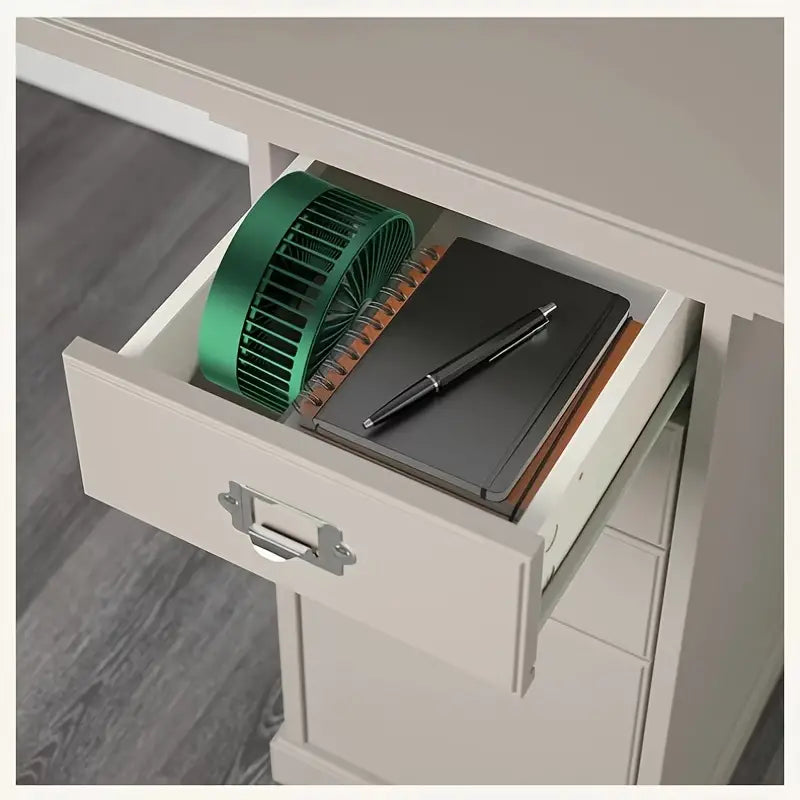 Neuclo Adjustable Rechargeable Fan With 3 Speeds