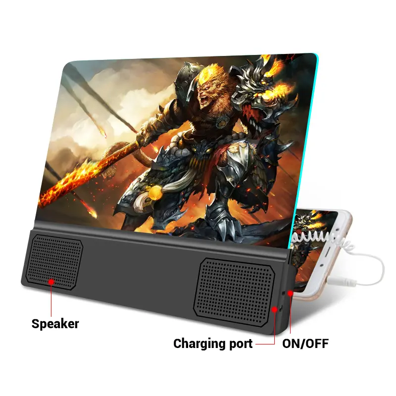 novo 3D Mobile Phone Screen Magnifier