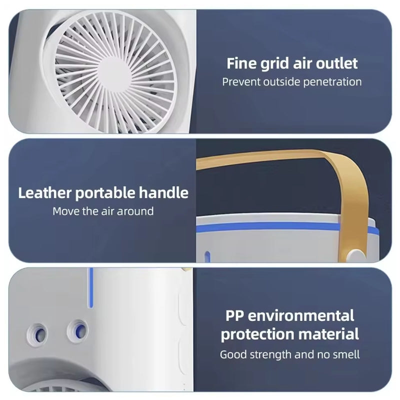 novo Dual Head Spray Tower Fan