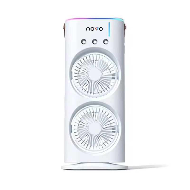 novo Dual Head Spray Tower Fan